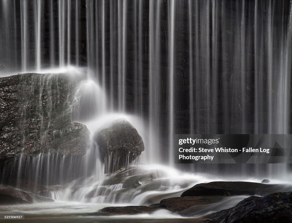 Waterfall and Rocks