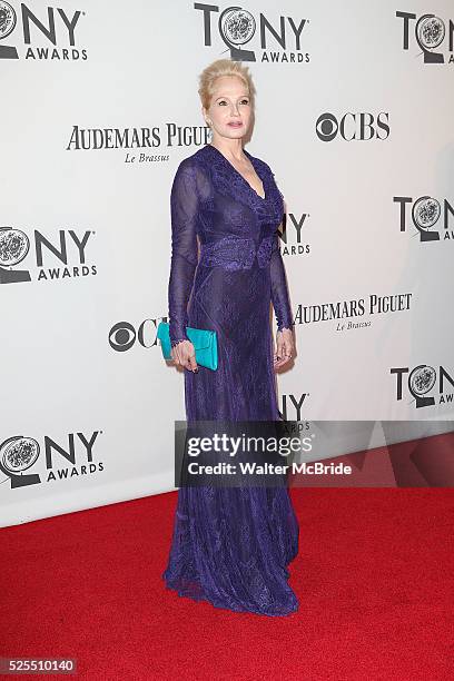 Ellen Barkin pictured at the 66th Annual Tony Awards held at The Beacon Theatre in New York City , New York on June 10, 2012. �� Walter McBride / WM...