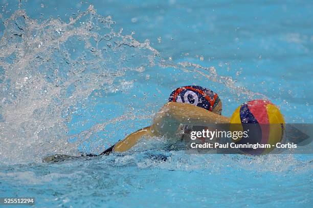 The Visa Water Polo International Women's competition, Australia vs USA Kelly Rulon at the Water Polo Arena London Olympic Park 4 May 2012 --- Image...