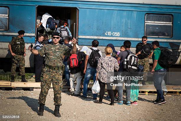 Migrant Train Riders 109 Macadonia Stock Photos, High-Res Pictures, and Images - Getty Images