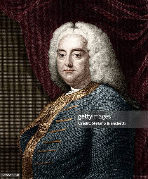 Portrait of Georg Friedrich Handel