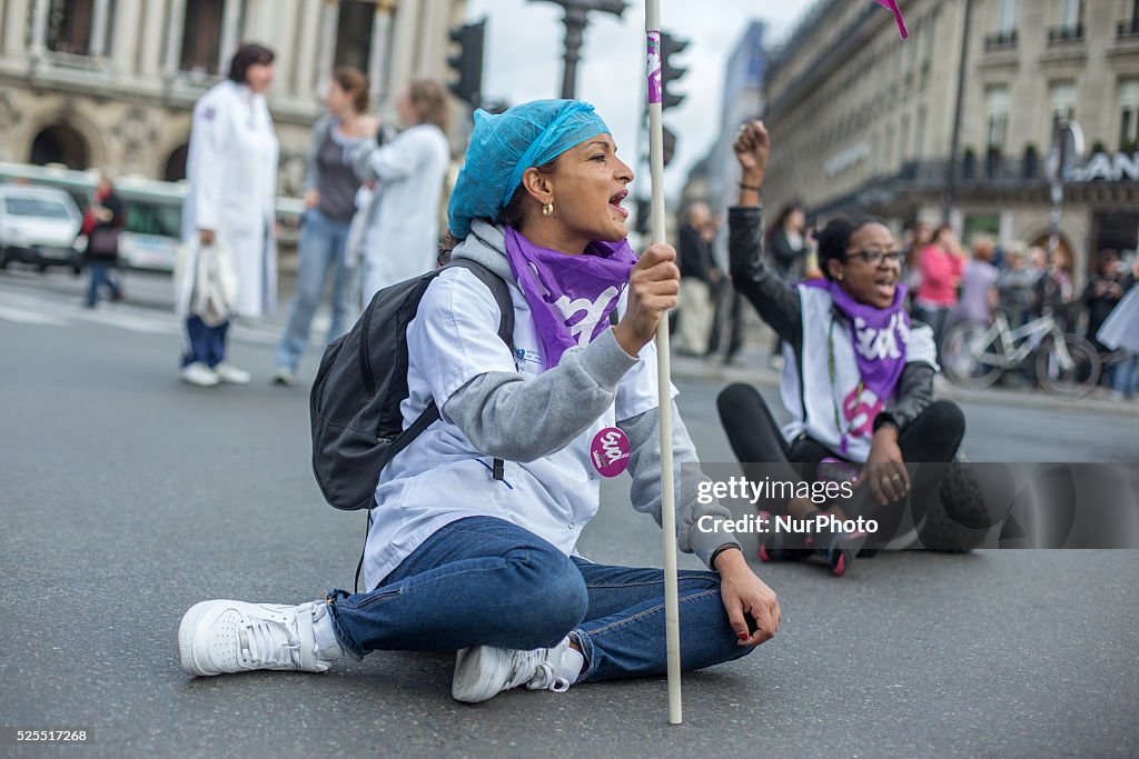 Aphp Definition Employees of France s APHP public hospital system took the street to ...