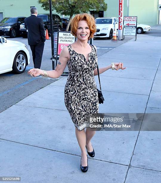 Patsy Pease is seen on April 27, 2016 in Los Angeles.