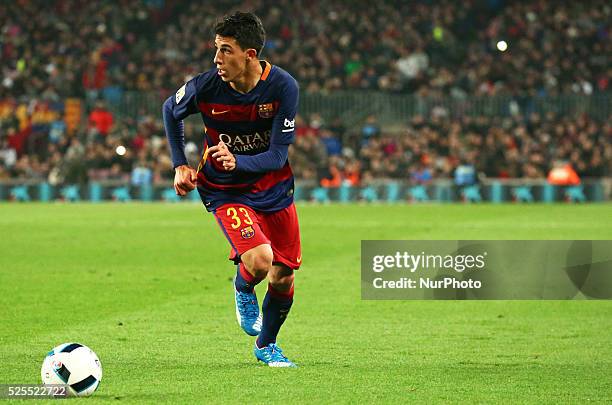 December 02 - SPAIN: Aitor during the match against FC Barcelona and CF Villanovense, corresponding to the round 4 of the spanish Kimg Cup, played at...