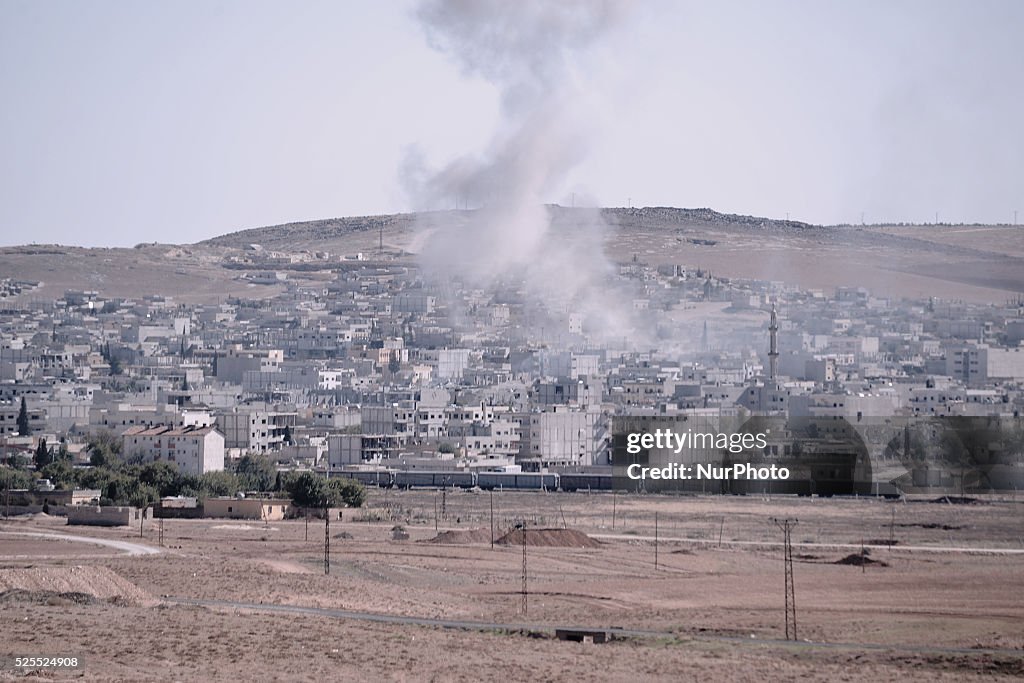 Syrian Kurds Battle IS To Retain Control Of Kobani