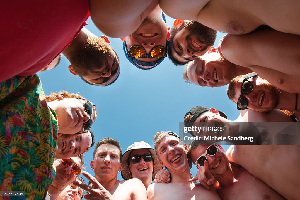 USA - Spring Breakers Celebrate St. Patricks Day On Fort Lauderdale Beach