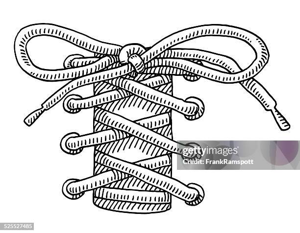 illustrazioni stock, clip art, cartoni animati e icone di tendenza di stringa nodo disegno - stringa
