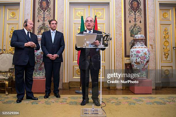 The Minister of State and Foreign Affairs, Rui Machete, received today the leader of the Ismaili community, Prince Aga Khan, for a working lunch...