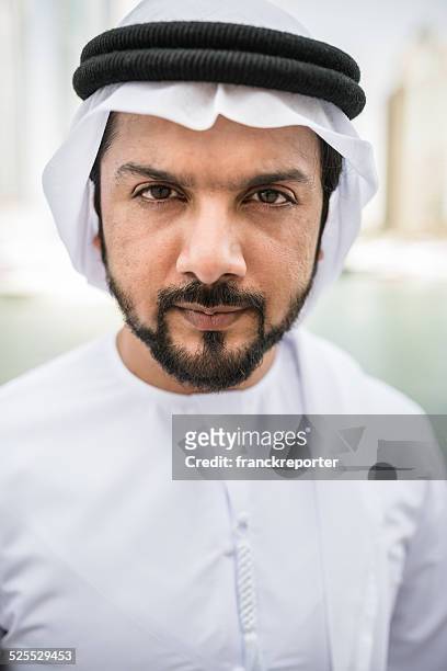 arabic sheik portrait - rich fury stock pictures, royalty-free photos & images