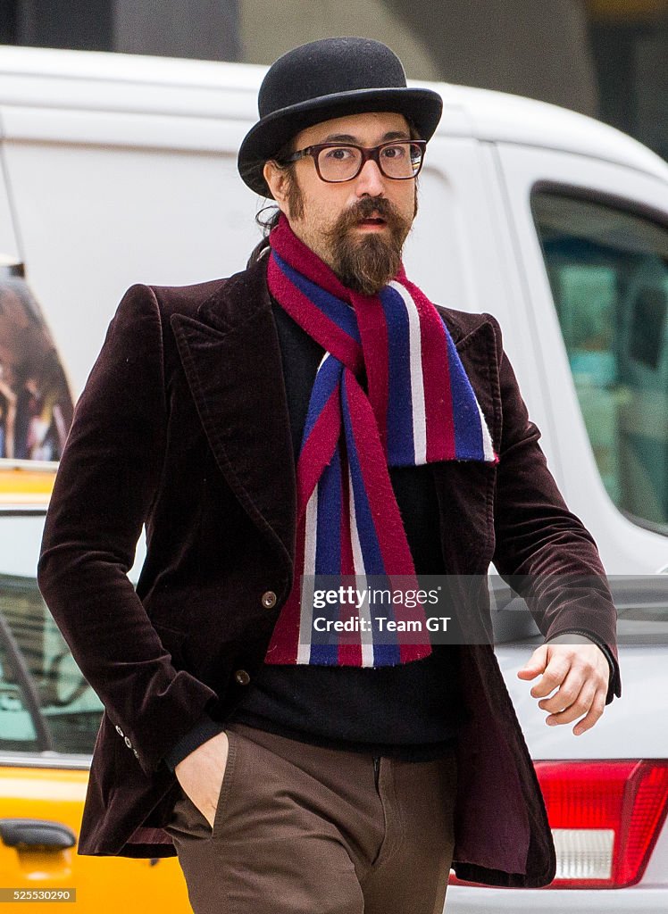 Celebrity Sightings in New York City - April 28, 2016