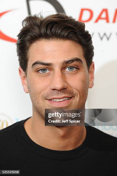 Jon Clark arrives at the launch of the 2016 annual BLOCH Dance World Cup on April 28, 2016 in London, England.