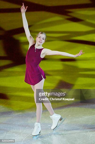 Wintersport / Eiskunstlauf: WM 2004, Dortmund; Schaulaufen; Carolina KOSTNER / ITA 28.03.04.