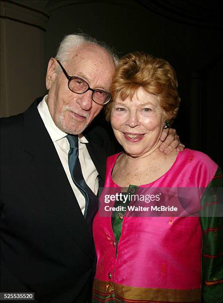 Eli Wallach and Anne Jackson Attending the STELLA by STARLIGHT black tie gala celebrating the legacy of Stella Adler and the presentation of the 2004...