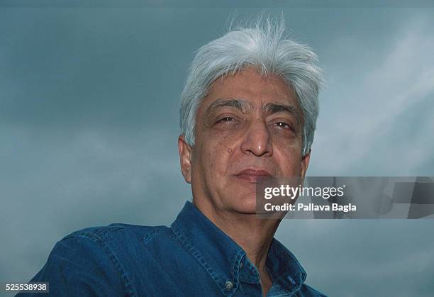 Portrait of Azim Premji, CEO of Wipro Technologies. Premji is also currently the richest Indian.