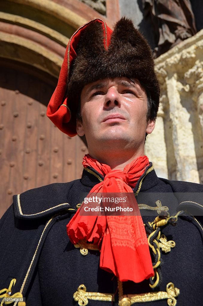 International tie Day at Saint Mark's square