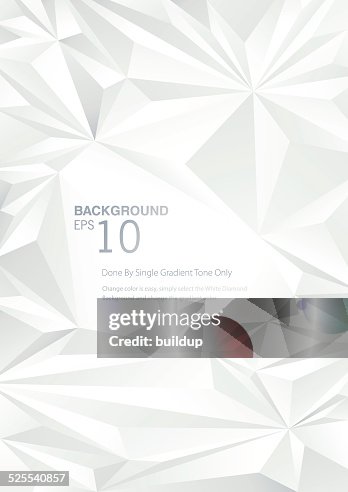 White Diamond Low Poly Background White Diamond Low Poly Background