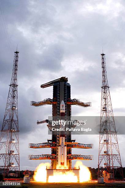 India's smaller rocket, the Polar Satellite Launch Vehicle or PSLV-C11 Successfully Launches Chandrayaan-1 In its fourteenth flight conducted from...