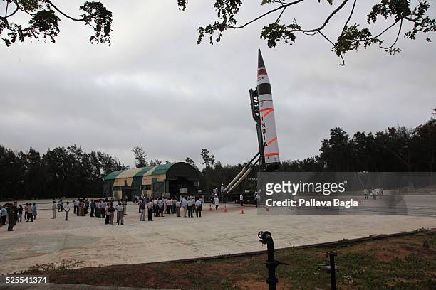 Wheeler Island, Odisha, India India successfully launches its longest range nuclear weapon capable inter-continental ballistic missile the Agni-5....
