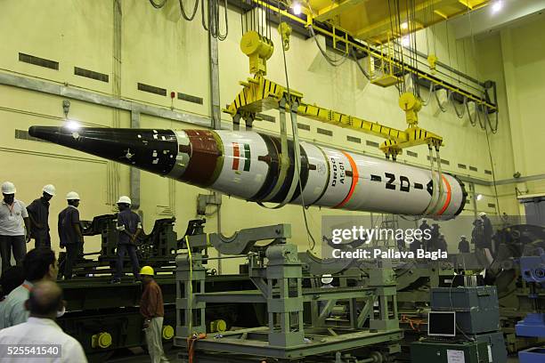 Wheeler Island, Odisha, India India successfully launches its longest range nuclear weapon capable inter-continental ballistic missile the Agni-5....