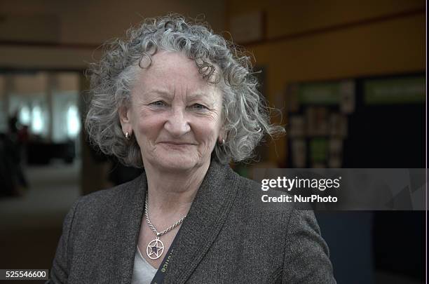 Baroness Jenny Jones attending The Green Party of England &amp; Wales in Liverpool on Friday 6th March 2015.