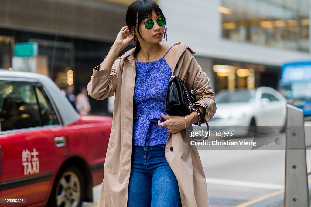 Street Style in Hong Kong - April 2016