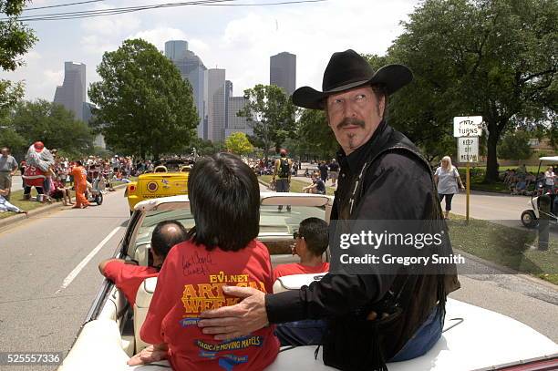 The 17th annual "Everyones Art Car Parade" in downtown Houston. This years 280 car event is known for its different art forms of transporation. Kinky...