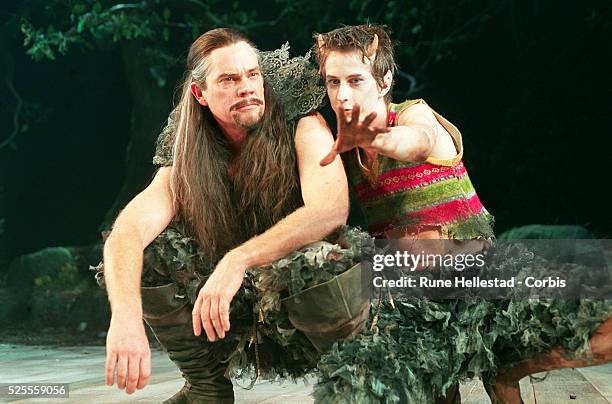 Michael Siberry as Oberon and Lee Ingleby as Puck.