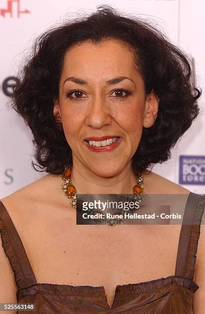 Andrea Levy attends The British Book Awards at Grosvenor House, Park Lane, London.