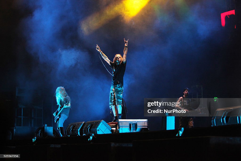 Lamb Of God perform live at Hammersonic 2015