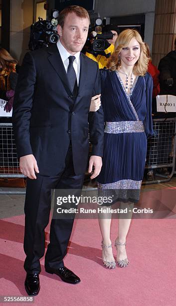 Madonna and Guy Ritchie attend the screening of the Madonna documentary I'm going to tell you a secret at the Chelsea cinema,London,UK