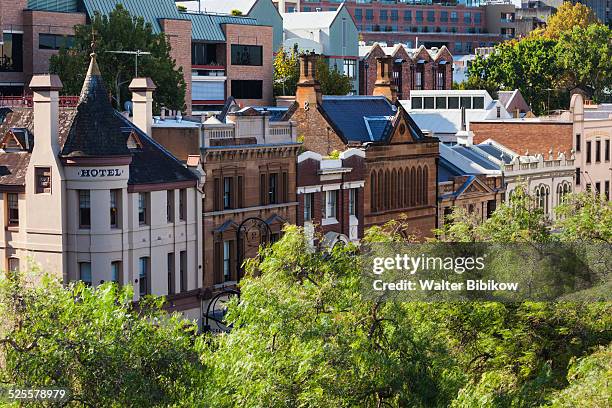 australia, new south wales, exterior - the rocks sydney stock pictures, royalty-free photos & images