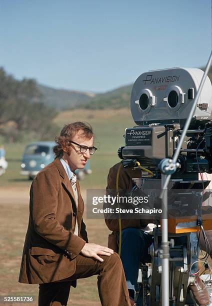 Woody Allen directing Everything You Wanted to Know About Sex But Were Afraid to Ask.