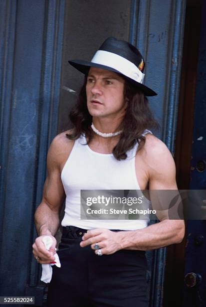 Harvey Keitel as Iris' pimp "Sport" in Martin Scorsese's Taxi Driver.