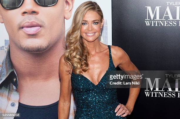 Denise Richards attends Tyler Perry's Madea's Witness Protection premiere at the AMC Loews Lincoln Square Cinema in New York City. �� LAN