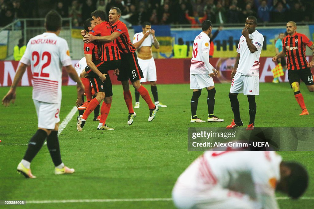 Shakhtar Donetsk v Sevilla - UEFA Europa League Semi Final: First Leg