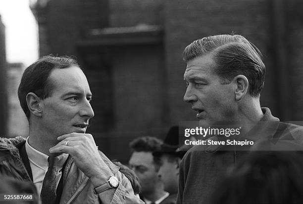 Thomas Hoving and New York City Mayor John Lindsay, when Hoving was New York City Parks Commissioner.