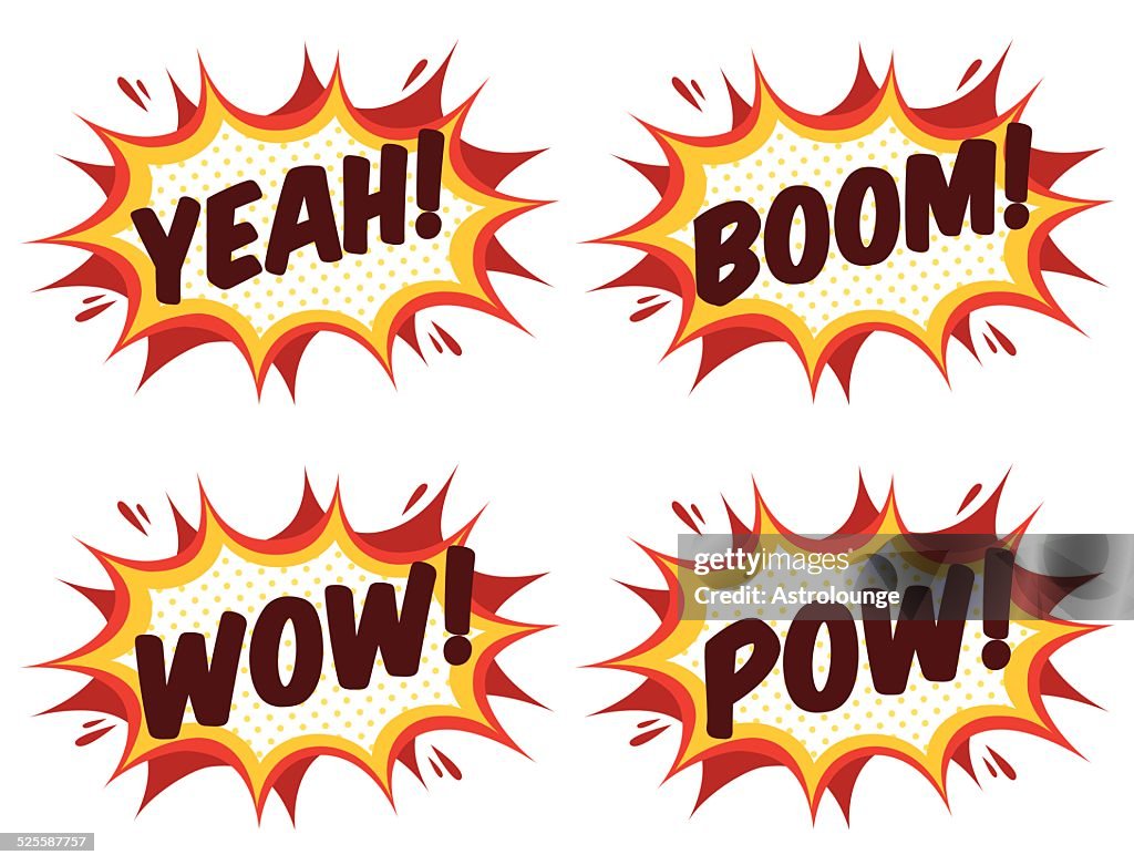 Calling Effect Comics Comic Book Effects High-Res Vector Graphic - Getty Images