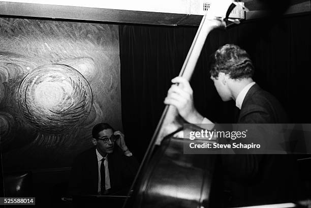 Pianist Bill Evans during rehearsals at the Village Vanguard.