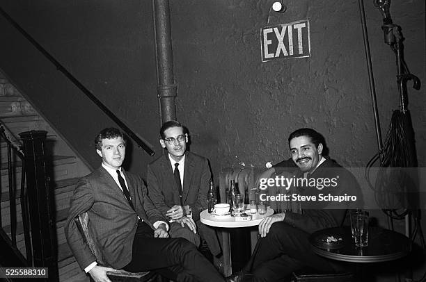 Scott LaFaro, Bill Evans and Paul Motian at the Village Vanguard.