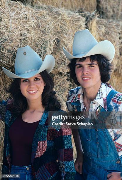 Marie and Donny Osmond