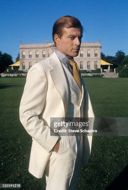 Robert Redford in the Great Gatsby