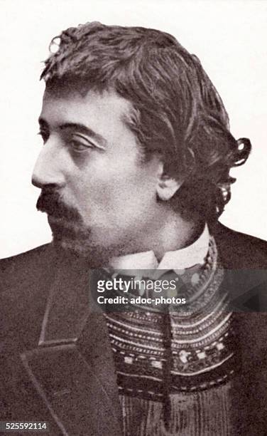Paul Gauguin , French painter born in Paris . Ca. 1891.