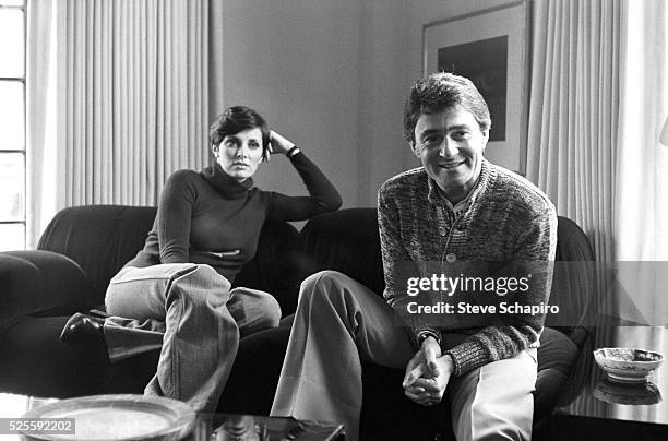 Vidal Sassoon and Beverly Adams