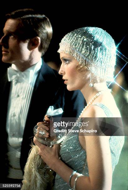 Robert Redford and Mia Farrow in The Great Gatsby