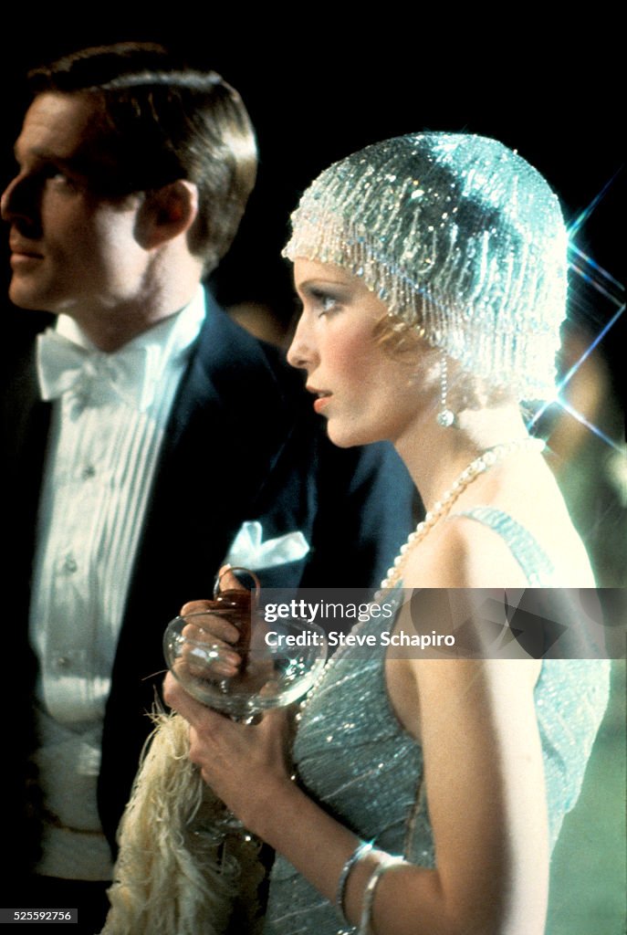 Robert Redford and Mia Farrow in The Great Gatsby