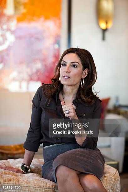 Suzy Welch, the third wife of Jack Welch, former Chairman and CEO of General Electric, in the couple's New York City apartment. She a best-selling...