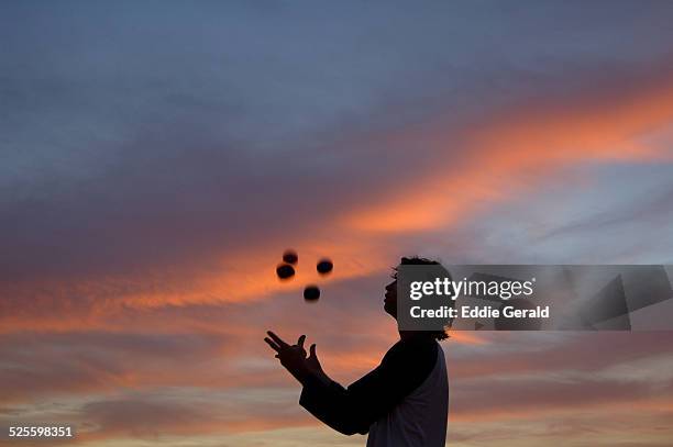 Juggled Juggling Balls In The Air Photos and Premium High Res Pictures - Getty ...