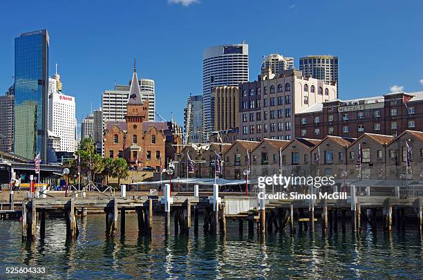 australias cities & landmarks - the rocks sydney stock pictures, royalty-free photos & images