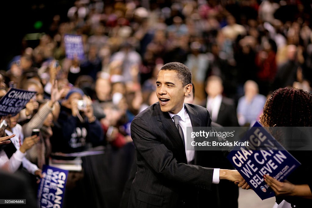 USA - 2008 Elections - Maryland - Senator Obama at Campaign Rally