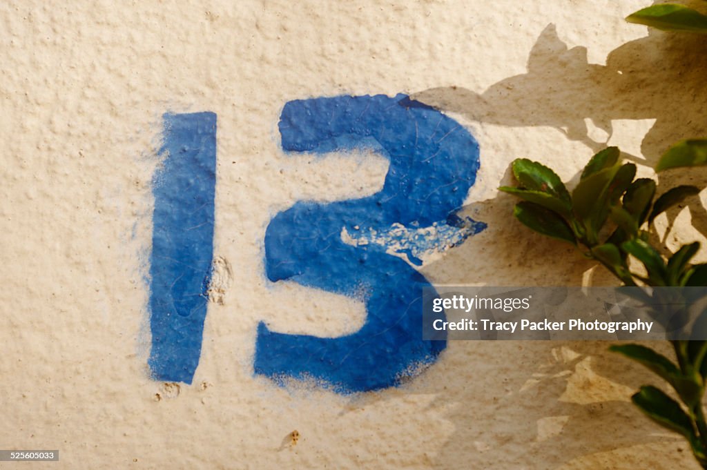 Found Letters and Numbers